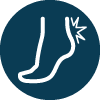 Achilles tendonitis icon